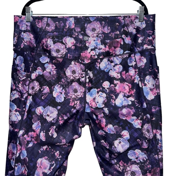 Athleta Salutation Stash Pocket II Printed Tight Size 2X - Picture 6 of 16